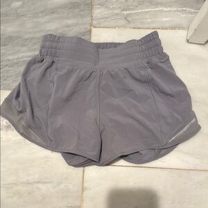 Lululemon Athletica Gray Athletic Shorts Lightweight Moisture-Wicking